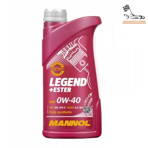 روغن موتور مانول لجند Mannol legend+ester 0_40 sn