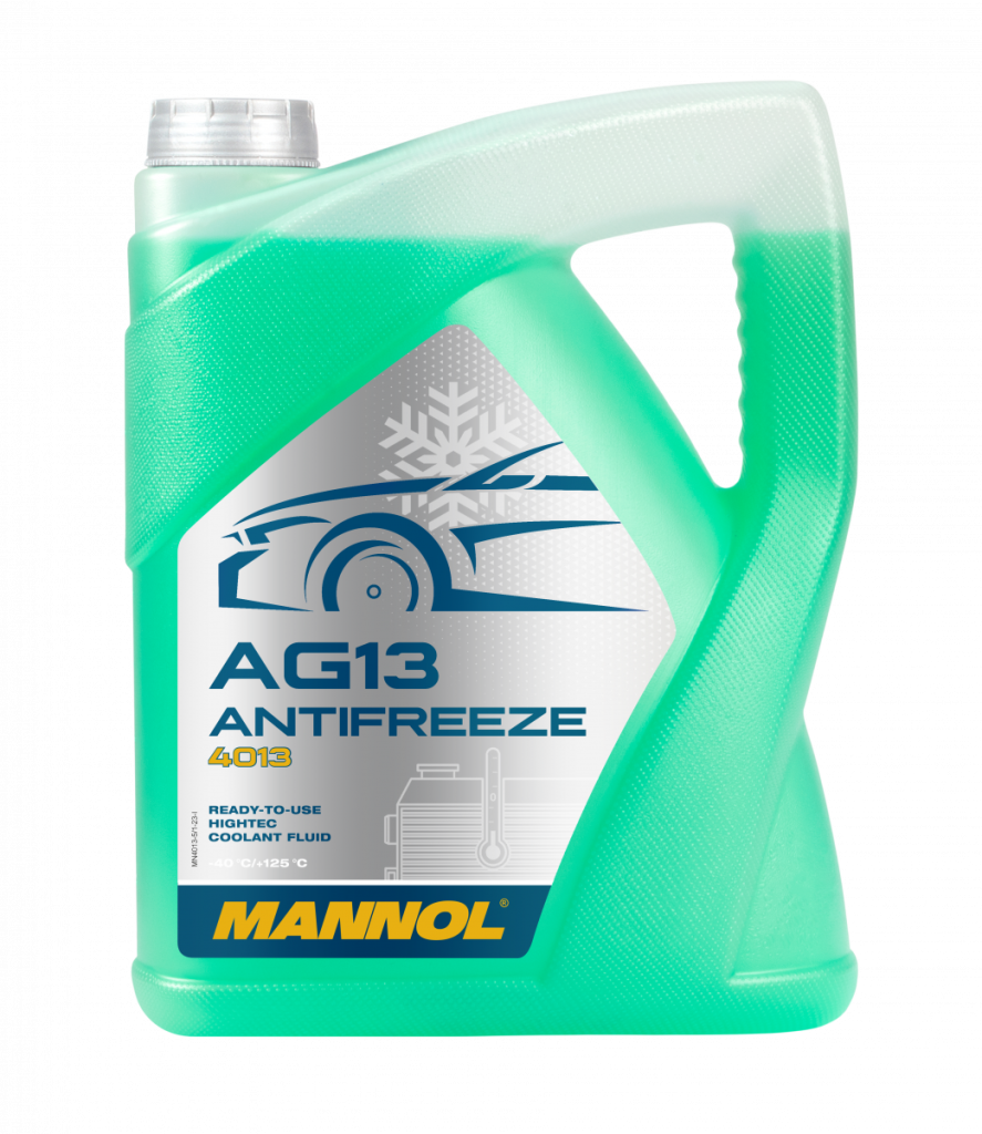 ضد یخ سبز مانول های تک Antifreeze AG13 (-40 °C+125 °C) 5 لیتر