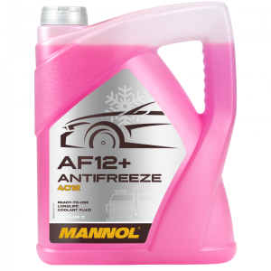 ضد یخ قرمز مانول های تک Antifreeze AF12+ (-40 °C+125 °C) 5 لیتر